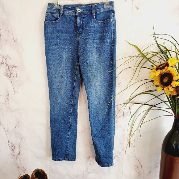 Style & Co slim leg denim jeans - Picture 2 of 6